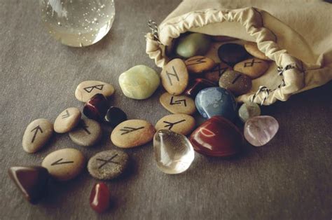 Rune stones on offer